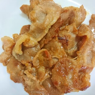 豚肉の味噌生姜焼き